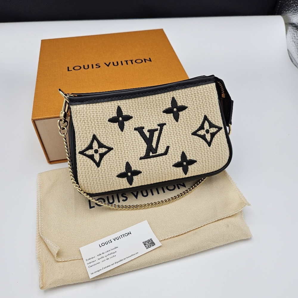 Brand new authentic limited edition Louis Vuitton mini pochette - Picture 4 of 15